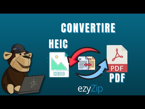 Come convertire velocemente HEIC in PDF!
