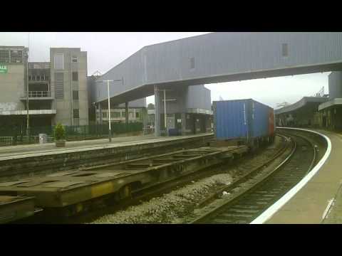 Freightliner 66534 OOCL EXPRESS passing Bristol Temple Meads