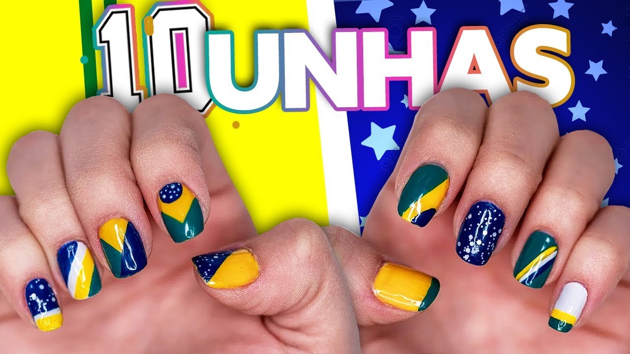 Watch Now 10 UNHAS DECORADAS PARA A COPA DO MUNDO - VAI BRASIL 10 UNHAS DECORADAS PARA A COPA DO MUNDO - VAI BRASIL