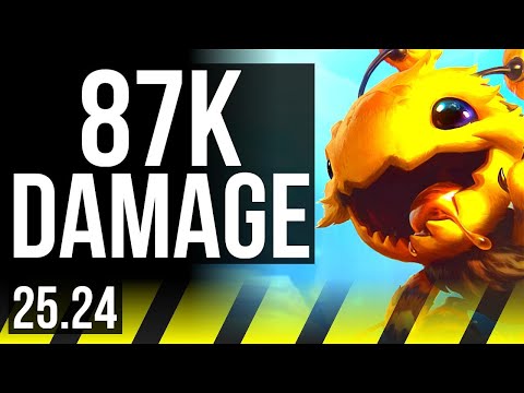 KOG'MAW & Janna vs ZIGGS & Neeko (ADC) | 87K damage | EUW Diamond | 25.24