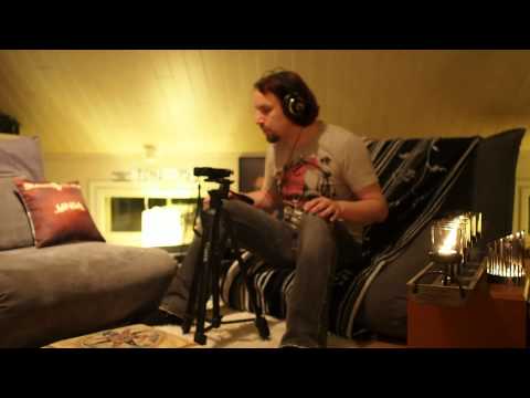 Tony Kakko Recording a New Tune With OLYMPUS LS-100 (OFFICIAL)