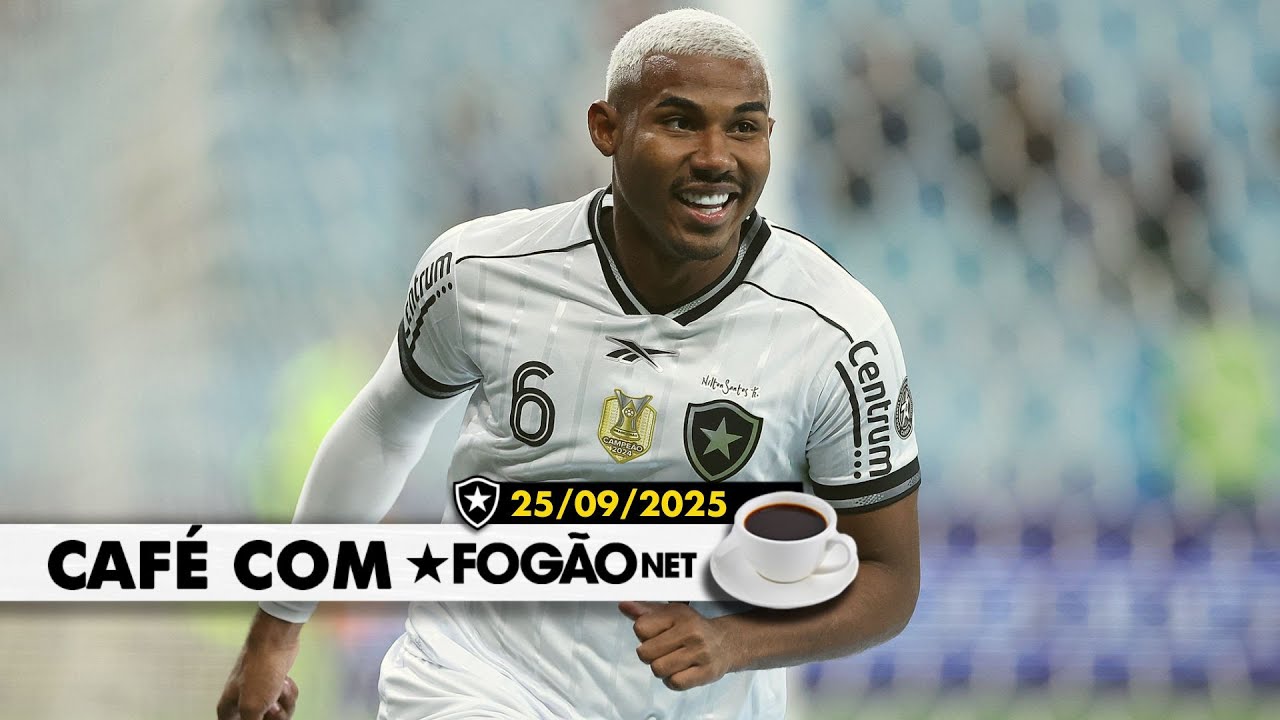 LIVE CAFÉ COM FOGÃONET | Botafogo é prejudicado pelo VAR e empata; dirigentes e jogadores reclamam