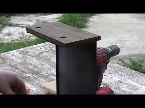 Making new wooden side cheeks for a Harrier CBHQ CB radio base station