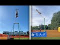 Woman Daringly Swings In Full Circle While Kiiking - Caters Video Woman Daringly Swings In Full Circle While Kiiking