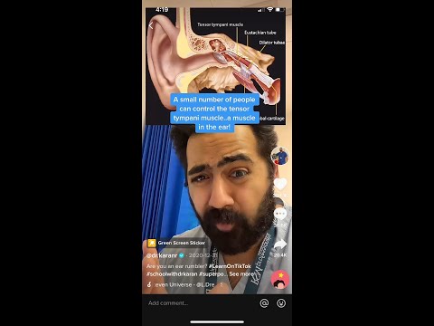 Doctors explains how to control your ear muscle #shorts