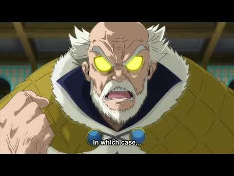 Natsu burns a lake Fairy-tail