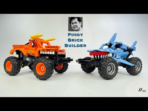 LEGO Technic - Megalodon, El Toro Loco (Monster Jam™️ Main Builds) [#42134 #42135]