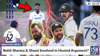 Rohit Sharma and Shami Involved in Heated Argument?