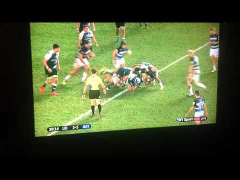 BATH. Midfield hit up - followed by Double piss off = WIGAN