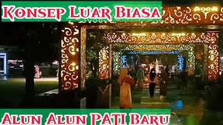 Download lagu Keindahan Alun-Alun PATI baru di malam hari mp3