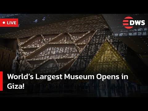 🔴 LIVE: Historic Inauguration in Giza: World’s Largest Archaeological Museum Opens | DWS News | AA14