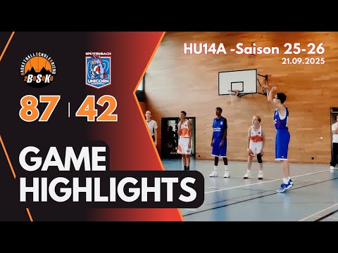 U14 - Highlights Away Game vs  Kriens 21.09.2025