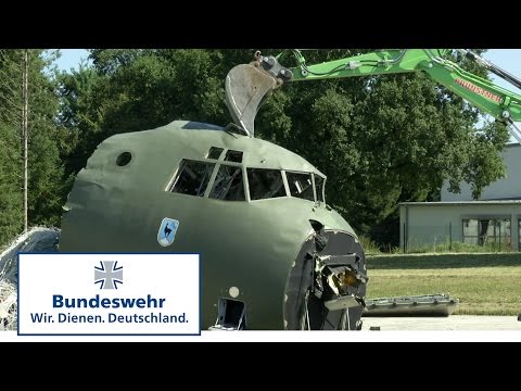 Transall auf der Schlachtbank - so verschrottet die Bundeswehr ihr legendäres Flugzeug