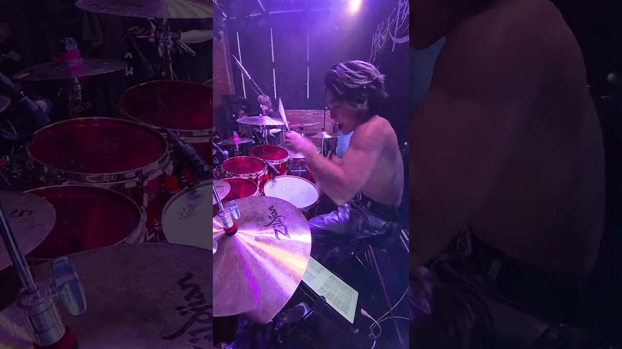 摩天楼オペラ - "光の雨" (Live Drum Cam) #shorts #drums