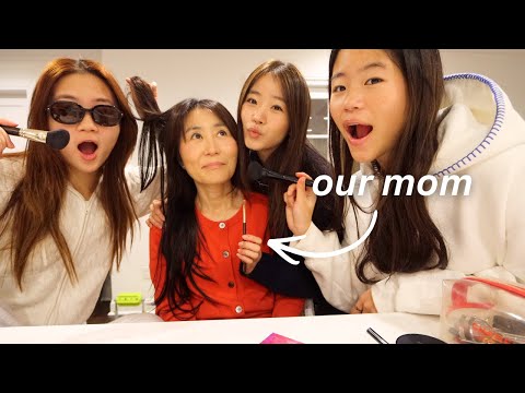 TRANSFORMING OUR MOM TO LOOK LIKE US *OMG!!!!*