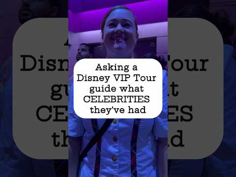This Disney VIP Tour Guide dishes about the celebrities they’ve done tours for!