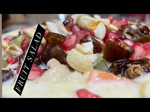 How to make fruit salad recipe 🥗 # healthy fruits salad #homemade #easy #yummy #ramadan special