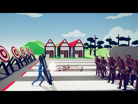 FULL COUNTER Mirror Shield vs ALL RANGED UNITS in TABS Mod Test Totally Accurate Battle Simulator
