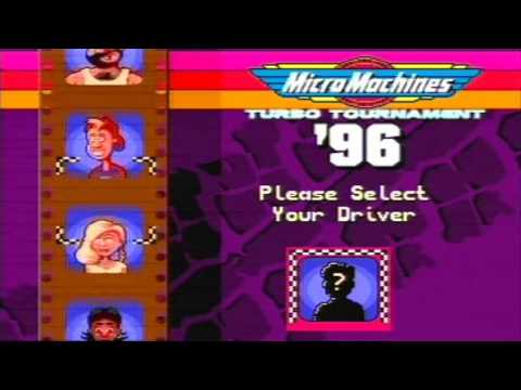 MicroMachines Turbo Tournament 96 Megadrive