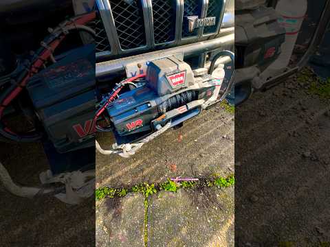 Warn Winch Front Hitch Mount Toyota 22r #warn #winch #toyota