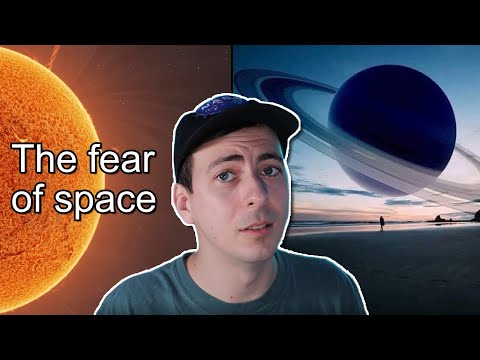Man Looks At Creepy Astrophobia And Feels Scared