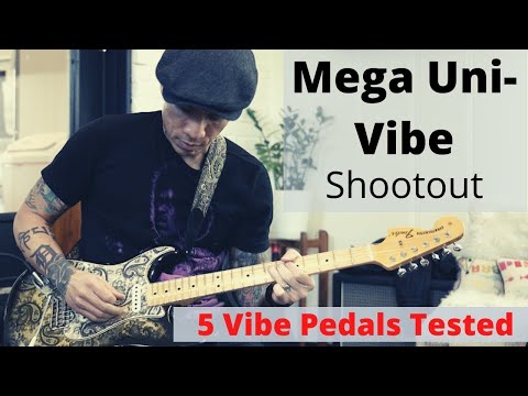 Mega Uni-Vibe Pedal Shootout - In Search Of The Ultimate Hendrix Tone With RJ Ronquillo - Part 3
