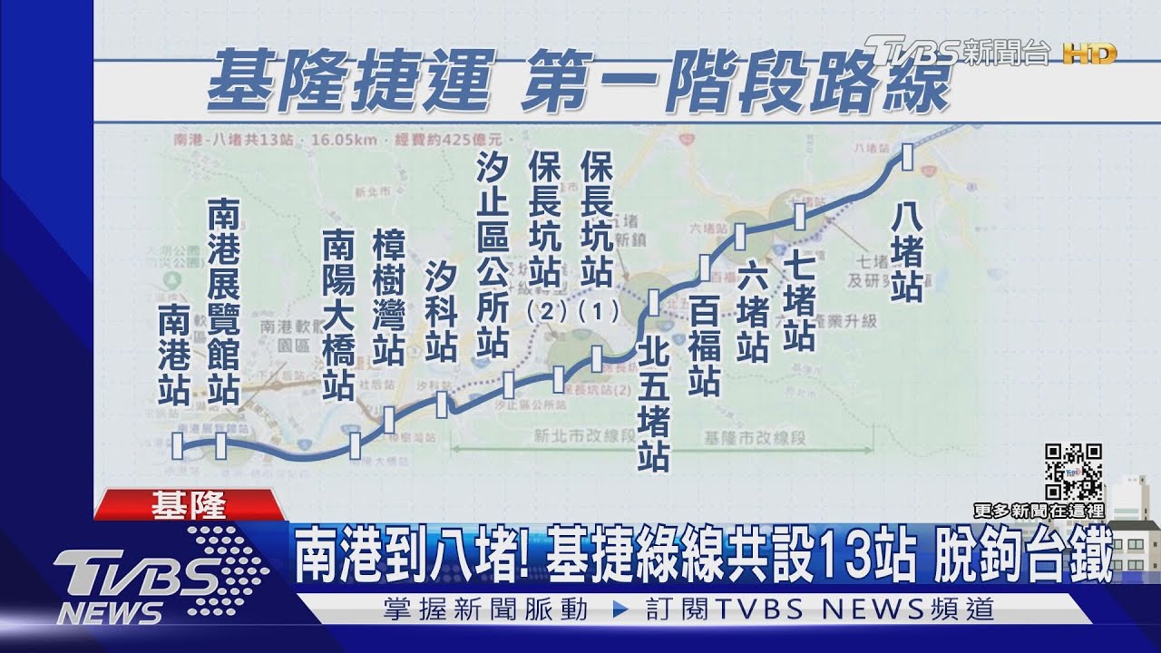 蘇揆拍板基隆捷運路線　估2032年完工通車