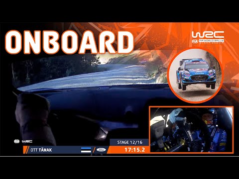 FULL ONBOARD - SS12 Tänak/Järveoja | WRC Rally Chile Bio Bío 2023
