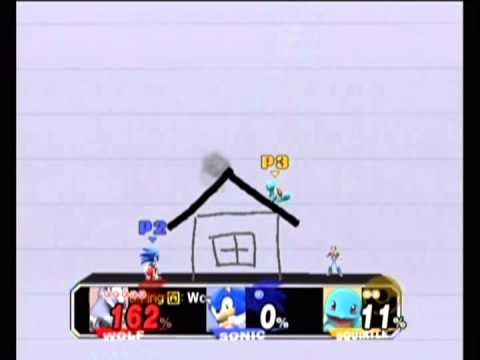 Super Smash bros Brawl Group Battle 1