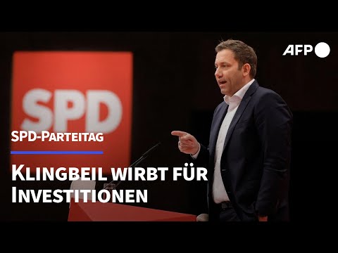 Klingbeil: "Die Zukunft dieses Landes ist ein Staat, der investiert" | AFP