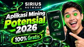 [100% GRATIS] Cara Mudah Mining di Aplikasi Sirius Network Lengkap !! Free Airdr