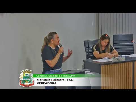 SESSÃO DA CÂMARA MUNICIPAL DE IMBAÚ.