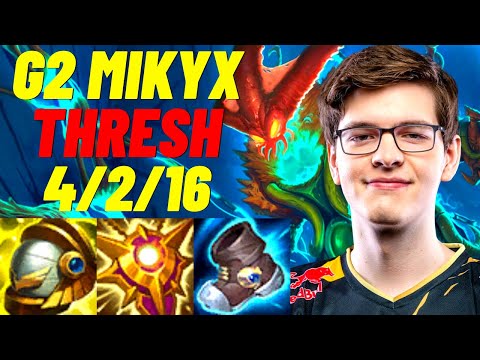 G2 MIKYX PLAYS THRESH VS LEONA SUPPORT |EUW DIAMOND 1 PATCH 11.9| [League of Legends] Full Gameplay
