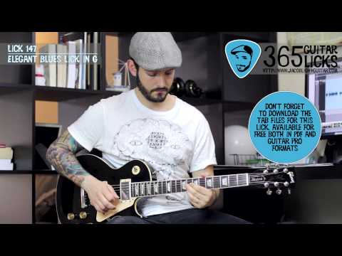 Lick 147/365 - Elegant Blues Lick in G | 365 Guitar Licks Project