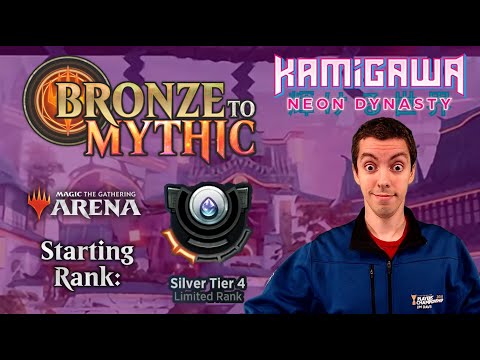 🥈 MTG Arena: Bronze To Mythic: Episode 3 - Starting Rank: Silver 4 (Kamigawa: Neon Dynasty Draft)