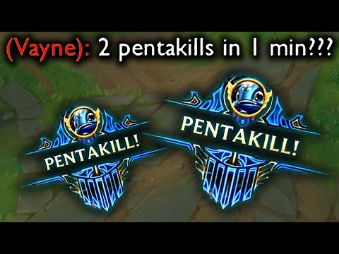 2 PENTAKILLS IN 1 MINUTE