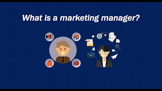 What is a marketing manager?