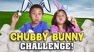 CHUBBY BUNNY CHALLENGE!  Marshmallow Stuffing Contest!