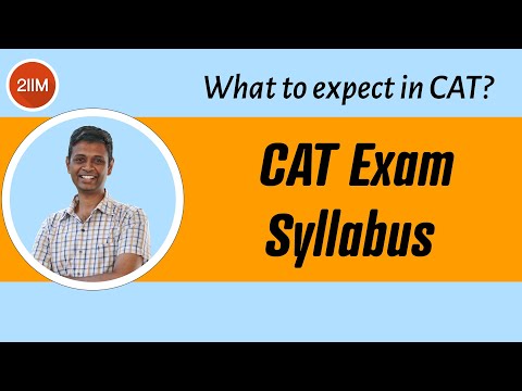 CAT Exam Syllabus | What to expect in CAT? | CAT 2021 Score vs percentile | 2IIM CAT Preparation