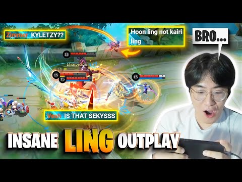 Hoon had to do this on LING to win SOLO Q | Mobile Legends