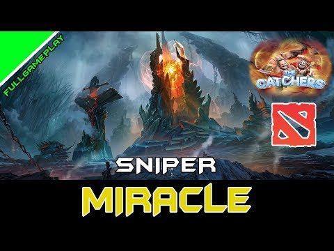 Miracle Plays Sniper Mid VS Lina 7.19d 2018 Dota 2 - Pro Fullgameplay