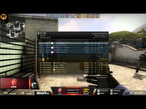 VeryGames vs. 3DMAX | Gruppe B, MSI Beat It! 2013 | de_mirage