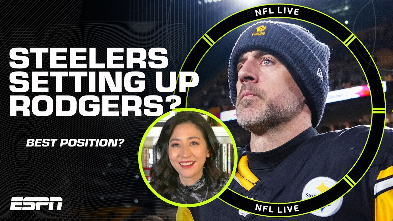 'Everything this offseason SUGGESTS Aaron Rodgers would be the Steelers QB!' - Mina Kimes | NFL Live