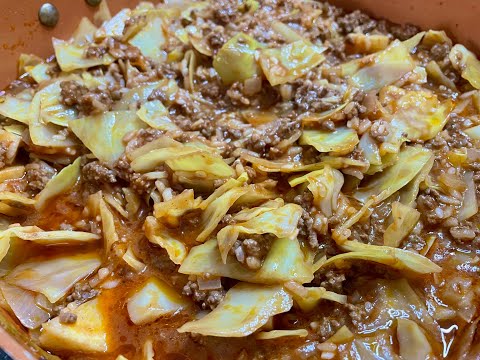 How to make UNSTUFFED CABBAGE ROLLS/Deconstructed Cabbage Rolls