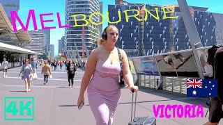 2024 Epic Summer Journey | Melbourne CBD Walking Tour | Melbourne 4K
