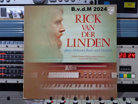 Rick Van Der Linden  Plays Albinoni, Bach And Handel   B v d M 2024