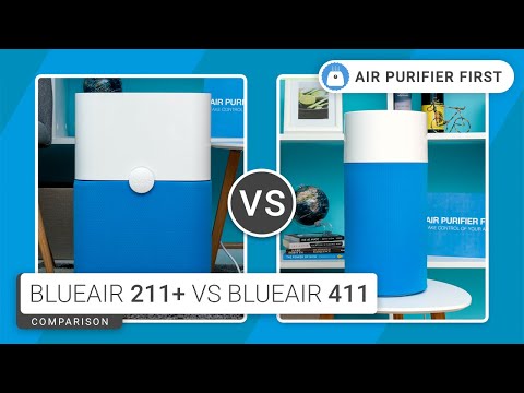 Blueair 211+ Vs Blueair 411 - Comparison (Smoke Box Test)