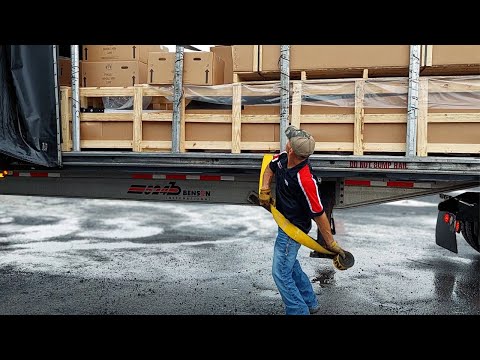 Loading a Conestoga Trailer, the BEST way. 20. Ryder CDL Trucking Jobs