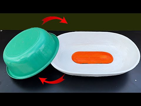 Cement bathroom sink diy - how to make a cement bathroom sink