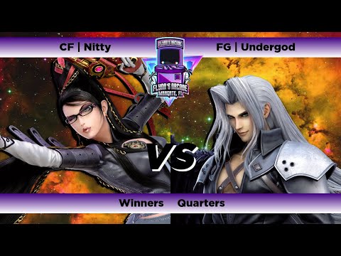 Flynn's Arcade 055 Winners Quarters - CF | Nitty (Bayonetta) Vs. FG | Undergod (Sephiroth) SSBU